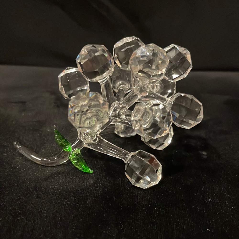 Crystal Grape Ornament